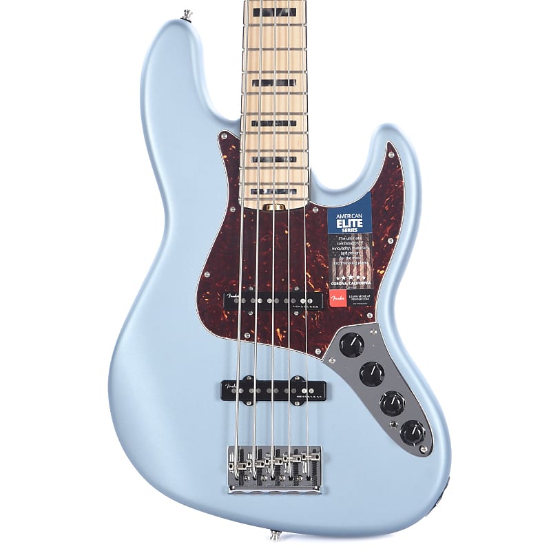 ベース Fender American Elite Jazz Bass V Fender American Elite Jazz Bass V - Tobacco Sunburst with