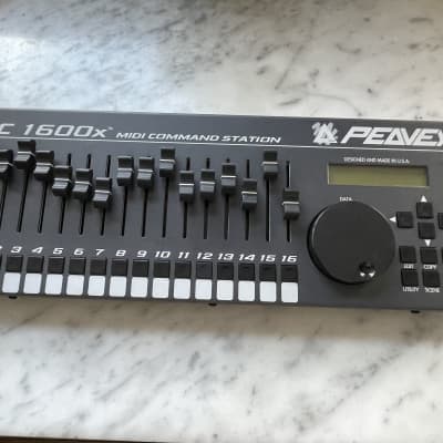 PEAVEY PC 1600X MIDI COMMAND STATION PEAVEY PC 1600X MIDI COMMAND