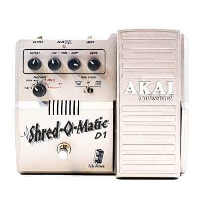 Akai Shred-O-Matic D1 Tube-Driven Overdrive / Distortion Effect Pedal with Box image 2