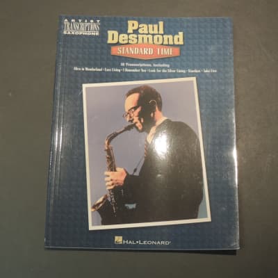 Hal Leonard Paul Desmond Artist Transcriptions For Saxophone Book [Three Wave Music] for sale
