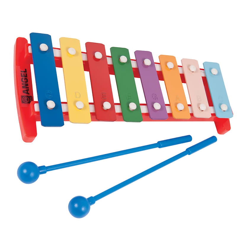 Angel 8 Note Glockenspiel ~ Coloured Keys | Reverb UK