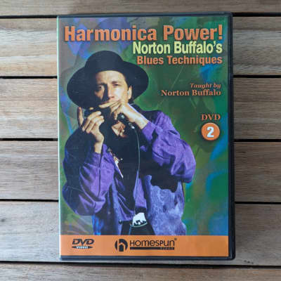 DVD "Harmonica Power! Norton Buffalo's Blues Techniques", 80 Min. Instructional Video image 1