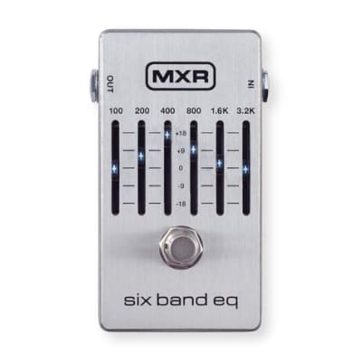 MXR M 109S - 6 Band Equalizer silver for sale