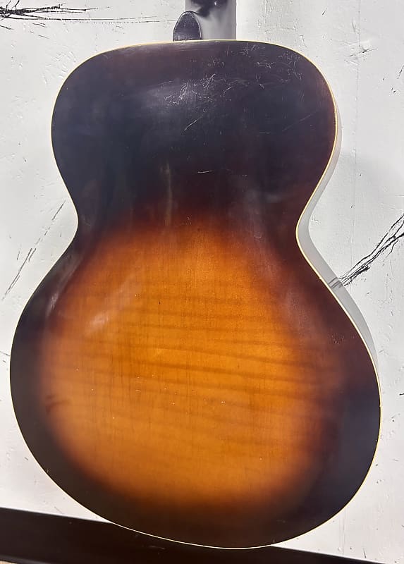 Vintage Kay P-3 Archtop Acoustic – Sunburst – w/ Period-Correct