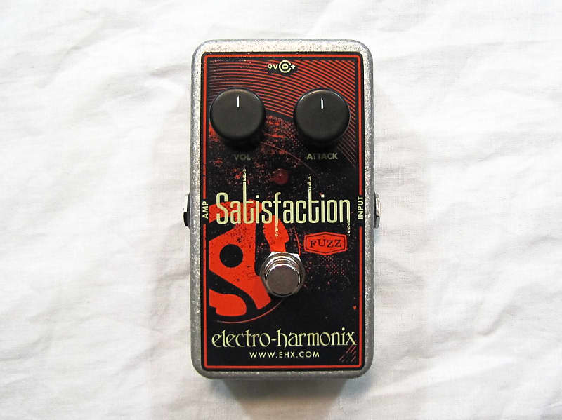 Used Electro-Harmonix EHX Satisfaction Fuzz Guitar Effects Pedal! image 1