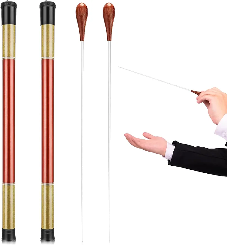 Concert Baton Musical Padauk Handle Music Band Directing | Cuotas Sin