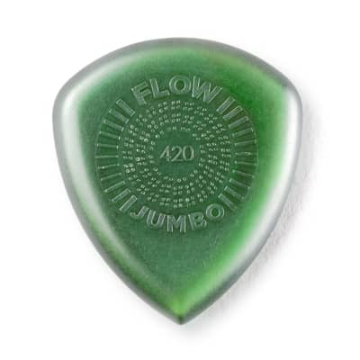 Dunlop 547R42 Flow Jumbo 4.2mm Guitar Picks (12-Pack