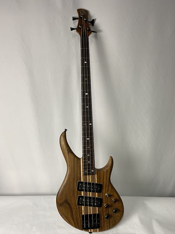 Gumby Custom "Gumby" Bass 4-String w/ Thru-Body Neck Natural Finish image 1