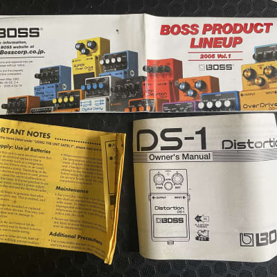 Boss DS-1 Distortion (Silver Label, 2006) image 4
