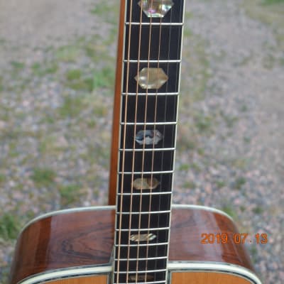 Alvarez Yairi DY-90 1974-1975 Natural Super Abalone. Brazilian Rosewood  back and sides Super Rare! | Reverb