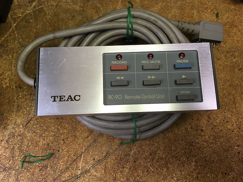 TASCAM 44OB 4 Track Pro Reel Tape Recorder & RC90 Remote • Overhauled  Serviced