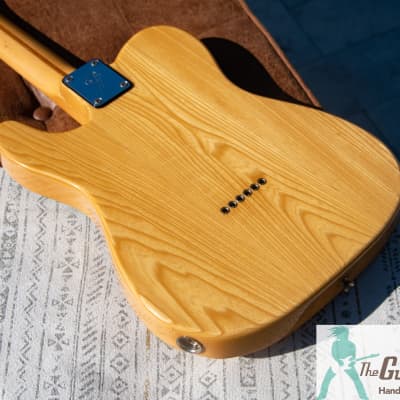 1990 Fender TL72-55 '72 Telecaster Reissue - Premium Ash Body - Made In Japan (FujiGen) - Pro Set Up w Perfect Frets/Action/Intonation! image 6