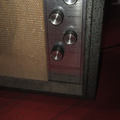~1964 Silvertone Model 1482 Combo Amp Grey image 2