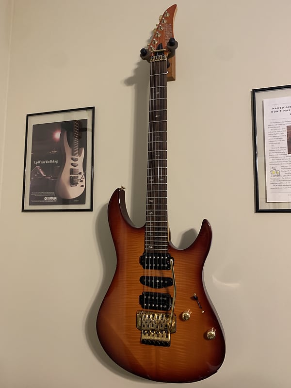 Yamaha RGX821D Flamed Tobacco Burst