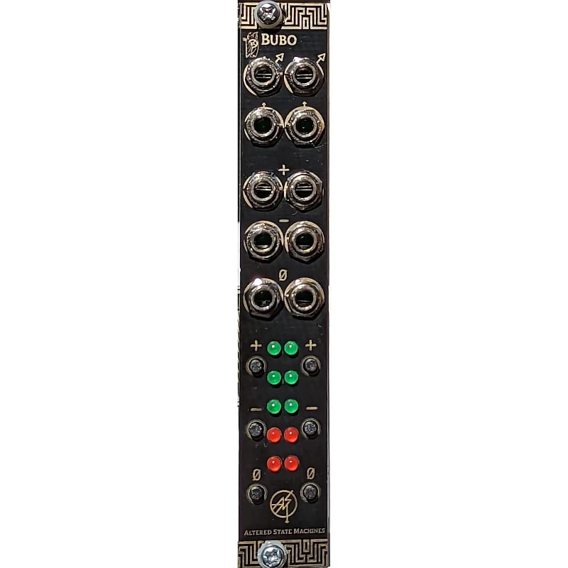 Altered State Machines Bubo 2023 - black and gold image 1