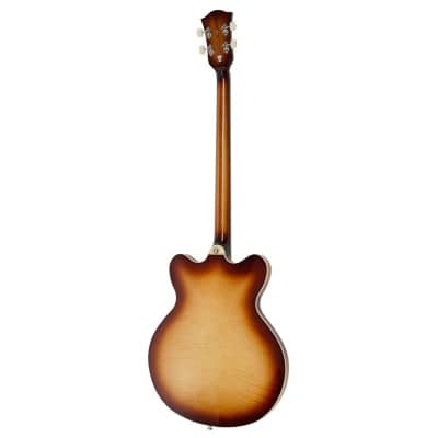 Hofner HCT-500/7 VeryThin Short Scale Bass, Sunburst image 3