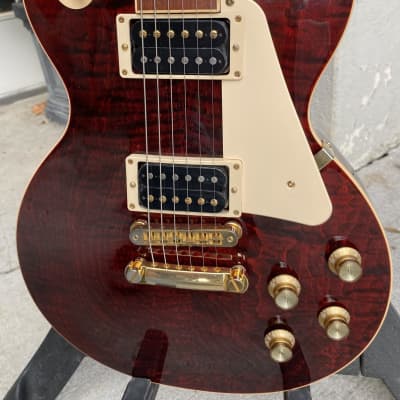 Gibson Les Paul Signature Player Plus 2018 Wine Red | Reverb