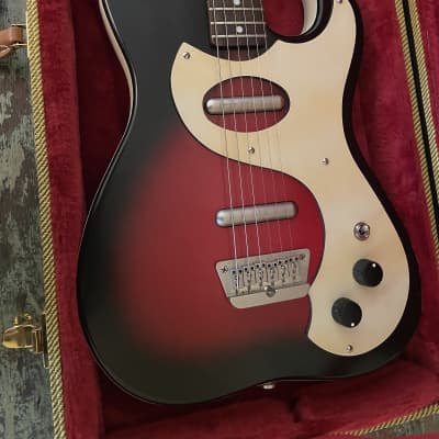 2010s Danelectro The '63 Dano - Red Sparkle Burst - OHSC - Very Clean image 2