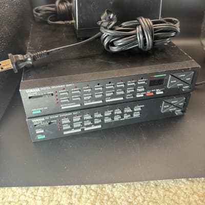 Yamaha EMR-1 Digital Drummer + EMT-1 FM Sound Expander w/ PSU – Tested, Vintage Modules