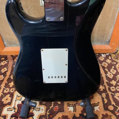 ギター Fender Japan Squier JV All Black 1983 Fender Squier JV Japanese Vintage Series 70s Reissue
