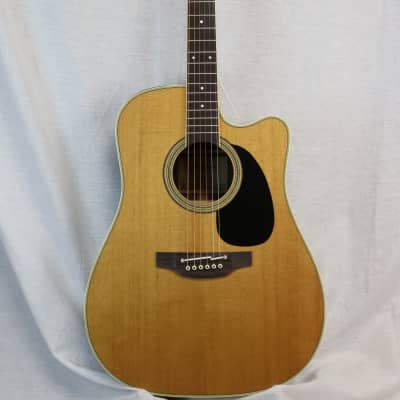 Takamine EF360SC TT Thermal Top Dreadnought Acoustic/Electric Guitar w/Hardshell Case image 5