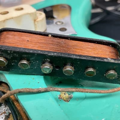 1964 Fender Jaguar Surf Green Refin Pre-CBS image 24