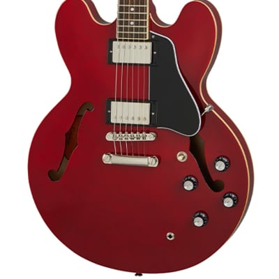 Epiphone ES-335 Semi-Hollow Electric Guitar - Cherry image 1