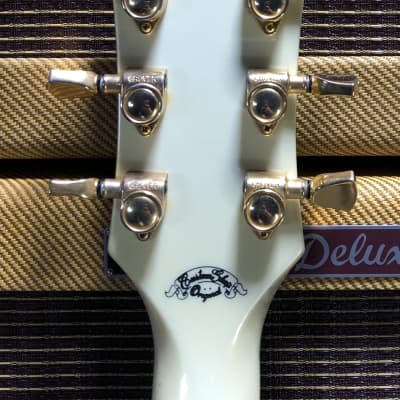 Gibson Les Paul Rare Custom Shop Original One Off Design "Glitter Girls" 1989 Pearl White image 22