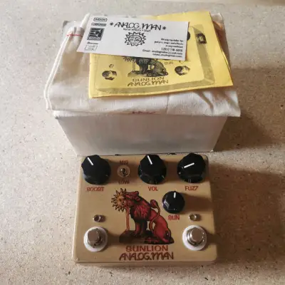 Analogman Sun Lion Fuzz Booster Pedal