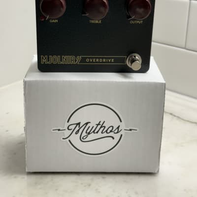 Reverb.com listing, price, conditions, and images for mythos-pedals-wildwood-edition-mjolnir-overdrive
