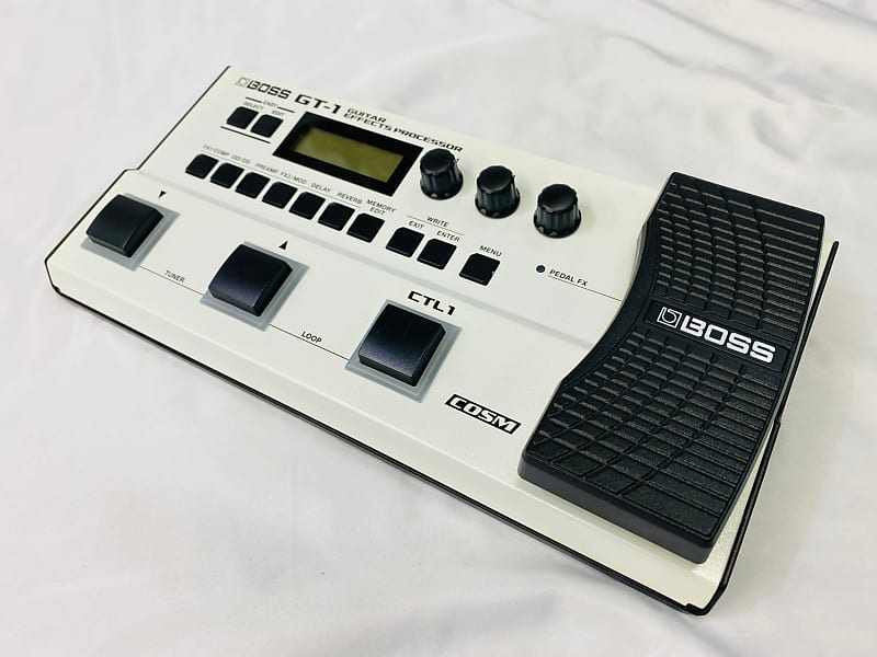 【BOSS GT-1 White ver】 BOSS GT-1 WH Guitar Multi-Effects Processor Limited Edition