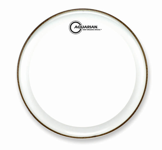 Aquarian NOS14-U 14" New Orleans Special Snare Drum Head w/ Dot image 1
