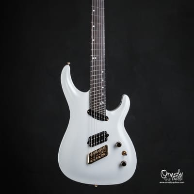Ormsby SX GTR 6 string Multiscale 10th Anniversary 2019 Platinum Pearl Gloss image 1