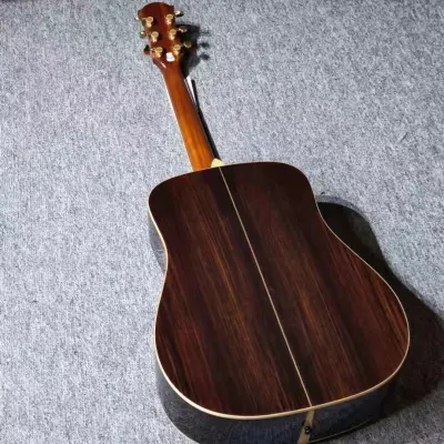 Farida R62 D62 Full Solid Acoustic Guitar with original hardcase image 11