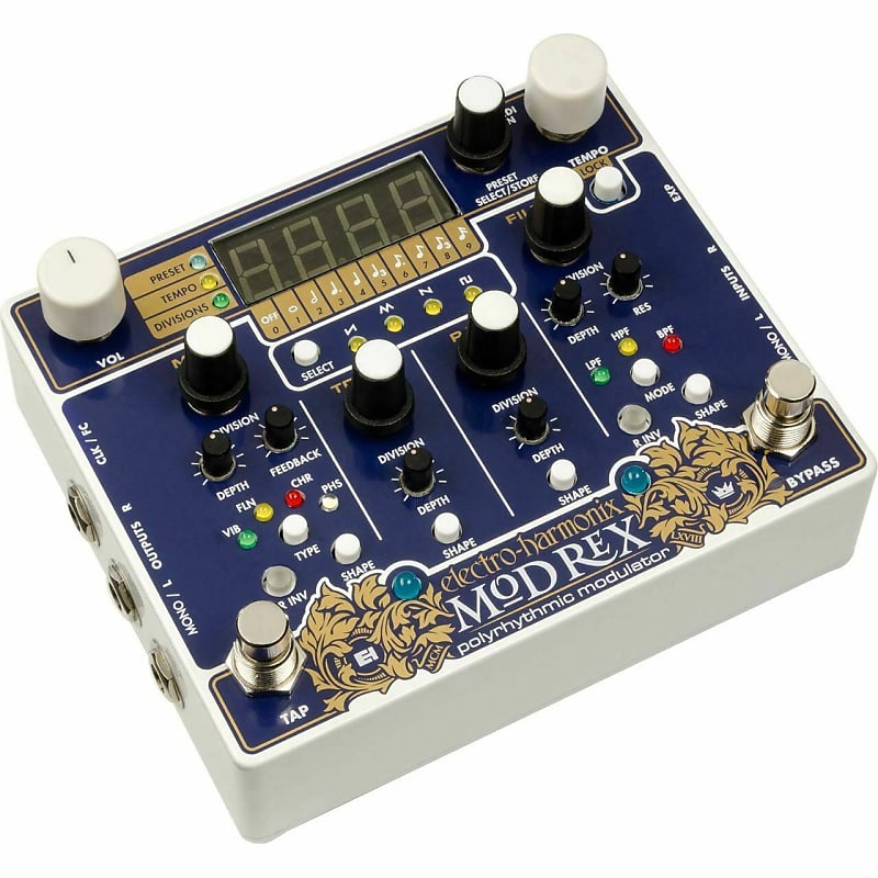 Electro-Harmonix Mod Rex Polyrhythmic Modulator | Reverb