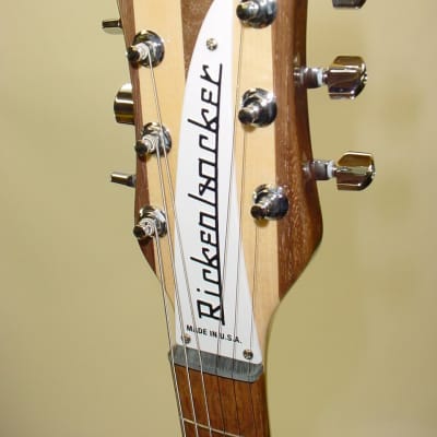 Rickenbacker 330 Thinline Semi-Hollow Electric Guitar - MapleGlo image 10