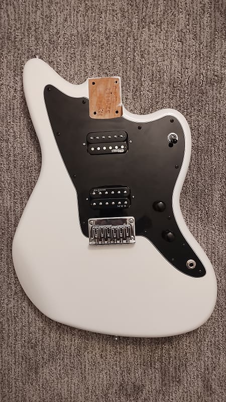 Squier Affinity jazzmaster HH loaded body with mods | Reverb