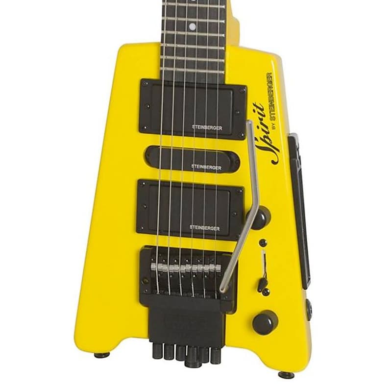 Steinberger Spirit GT-Pro Deluxe - Hot Rod Yellow image 1