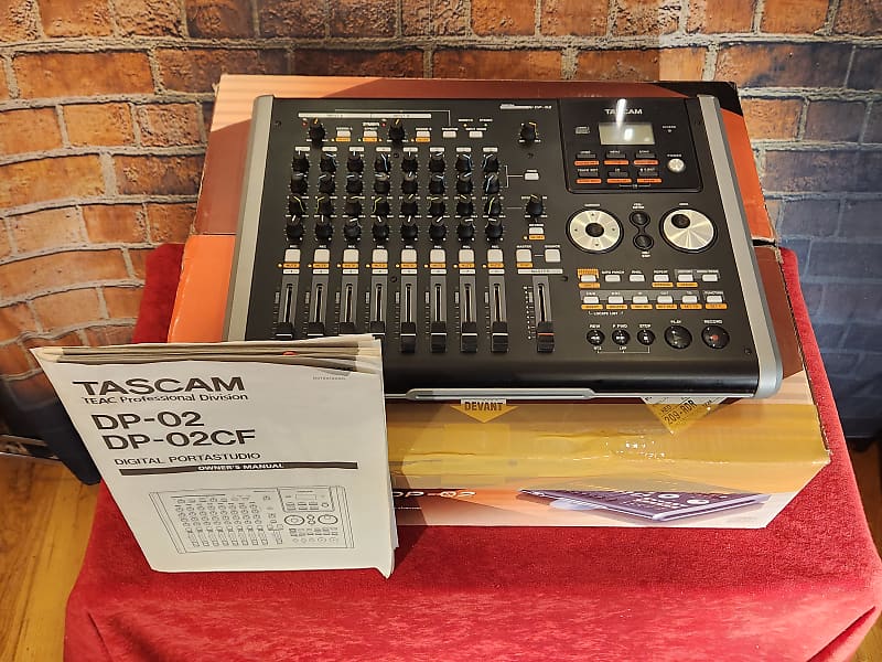 TASCAM DP-02 Digital Portastudio 8-Track Recorder | Reverb