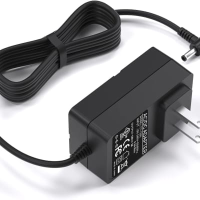 12V AD-A12150LW for Casio Privia Power Cord Compatible with Casio PX-130, PX-330, PX-3 Keyboards Replacement for Casio AD-A12150 12-Volt AC Power Supply fits for WK6500 WK6600 WK7500 and WK7600