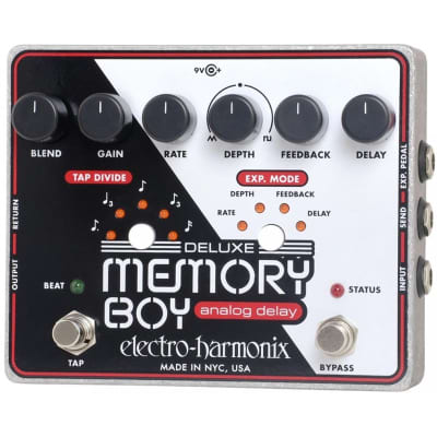 Electro-Harmonix Deluxe Memory Boy Analog Delay Pedal for sale