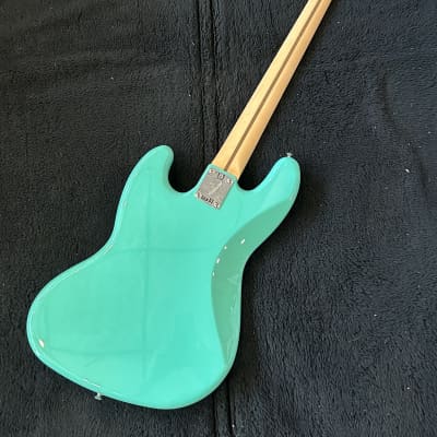 Fender Player Jazz Bass Pau Ferro Sea Foam Green #MX23059963  9 lbs 3.3 oz image 2