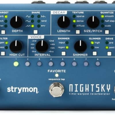 Strymon Nightsky Time-Warped Reverberator Pedal image 1