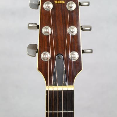 Used Yamaha FG-180-1 Black Label Jumbo Dreadnought Acoustic Guitar w/ Case image 4