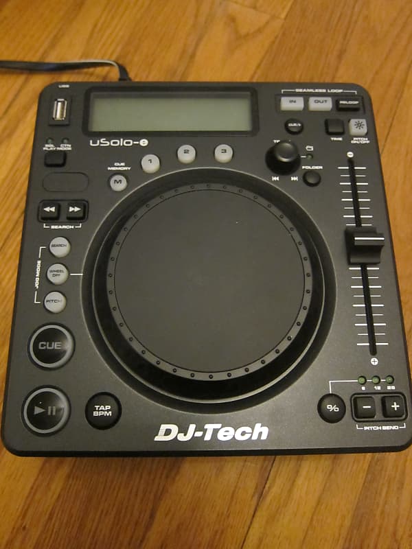 DJ Tech Usoloe USB MP3 player controller Reverb