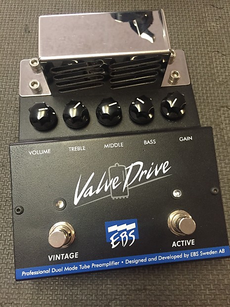EBS Valve Drive Class A Tube Overdrive | Reverb Lithuania