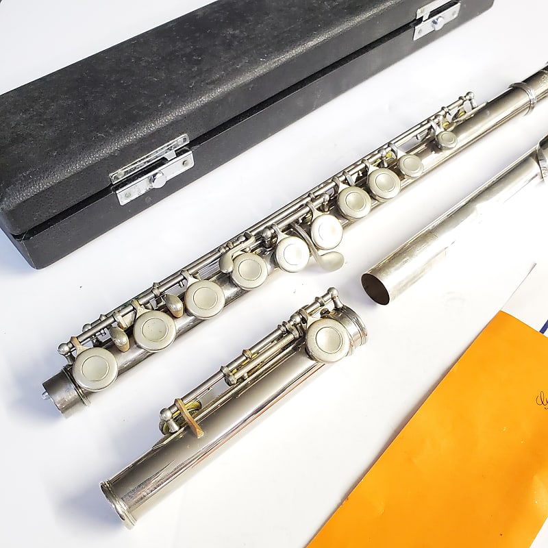 【大量入荷】(R-5-8-K) SANKYO Flute PRIMA SAYAMA 55525 フルート サンキョー 三響 BST18 フルート