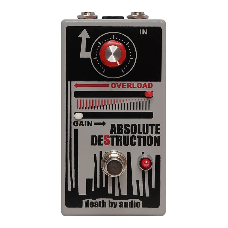 Death By Audio DBA Absolute Destruction Fuzz Octave Effects Pedal