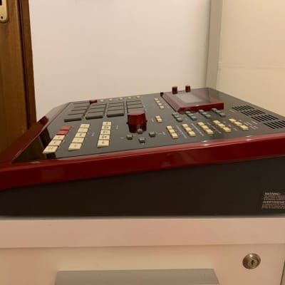 Akai MPC3000 CUSTOM GLOSSY BLACK AND RUBY RED + zip drive +SCSI Production Center image 14