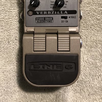 Line6 Verbzilla - Pedal on ModularGrid Line6 Verbzilla - Pedal on ModularGrid
